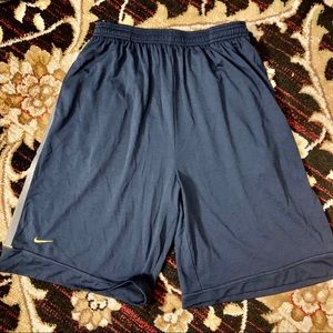NIKE Basketball Shorts Navy and Gray EUC